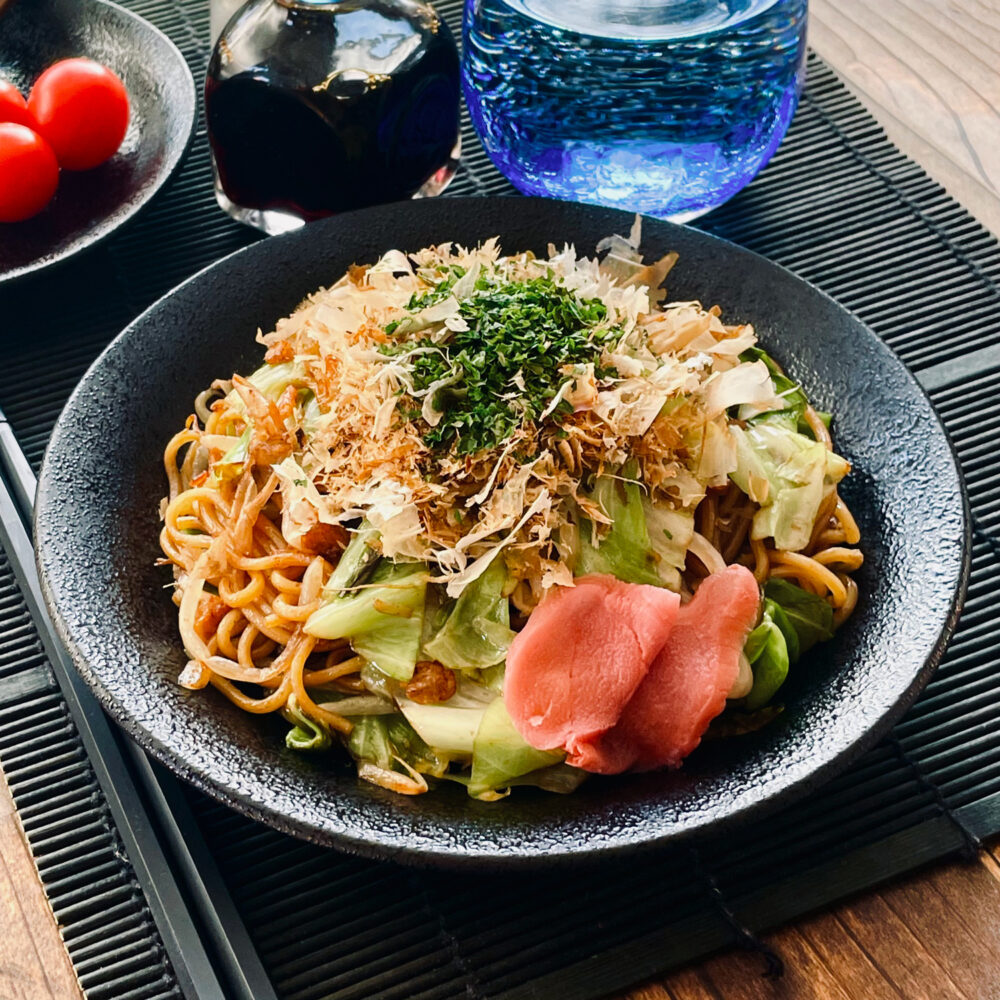 肉かす入りソース焼きそば