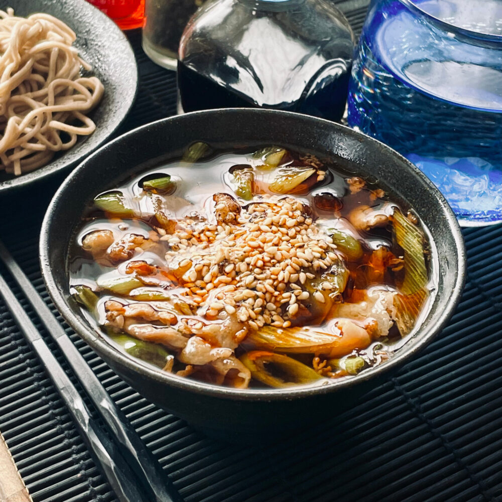 ピリ辛豚バラつけ麺(2)