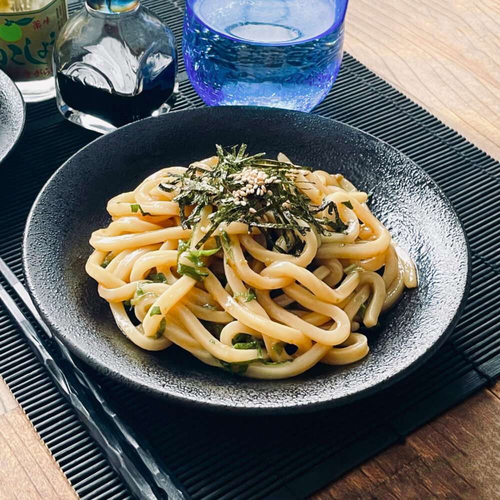 青じそ柚子胡椒マヨうどん