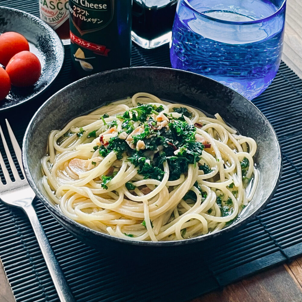 鯛出汁のスープパスタ