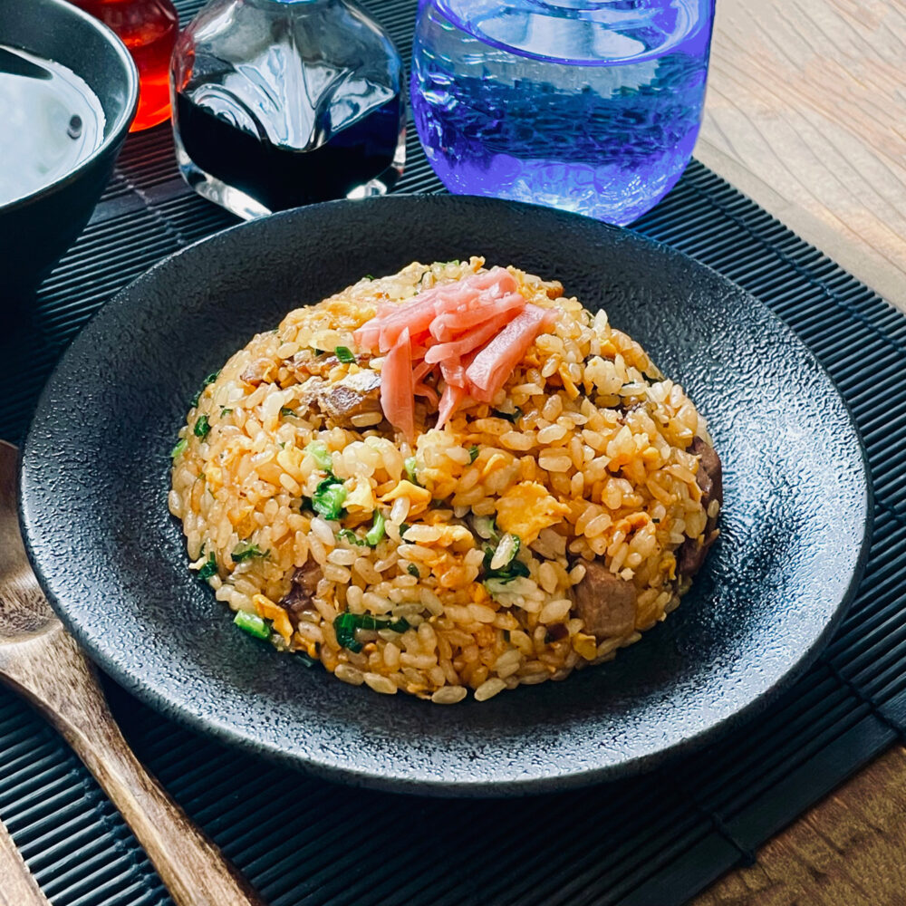 焼豚と卵の炒飯