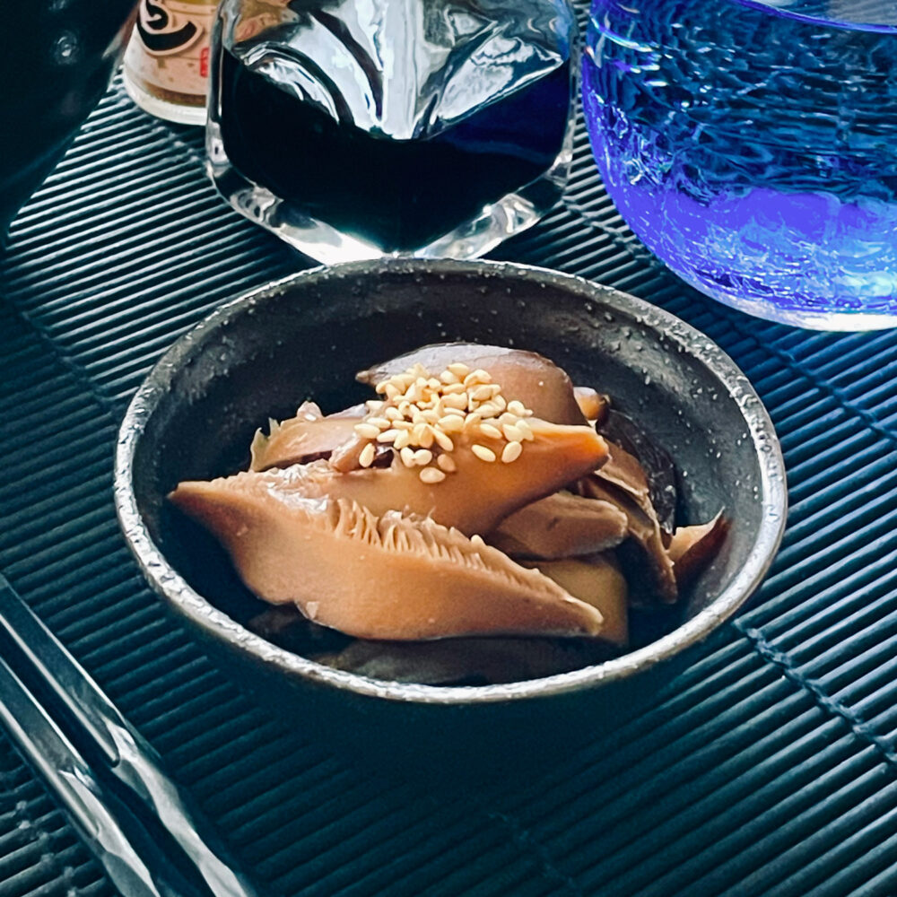 干し椎茸の煮物