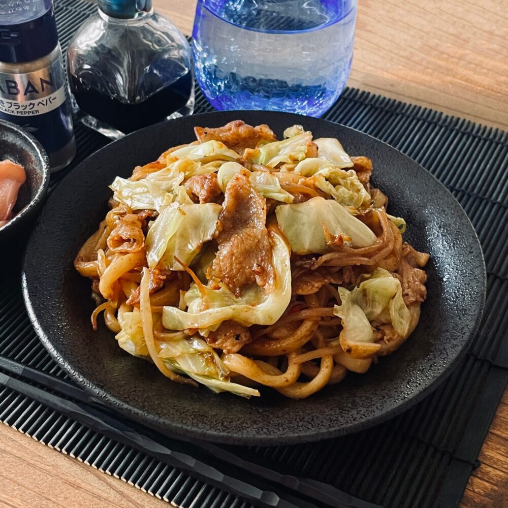 味噌焼きうどん