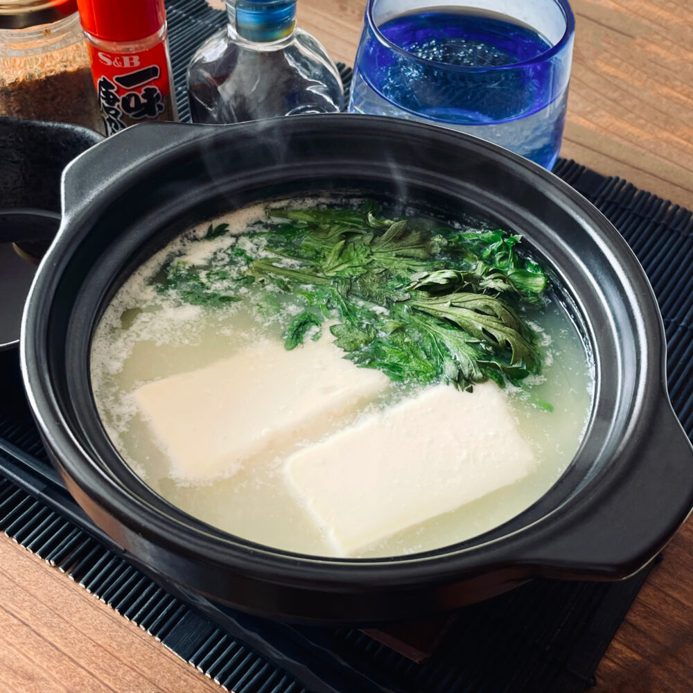 温泉湯豆腐
