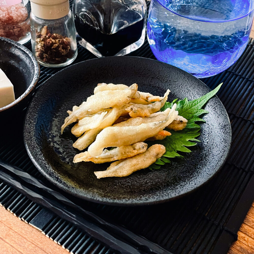 湖魚の天ぷら
