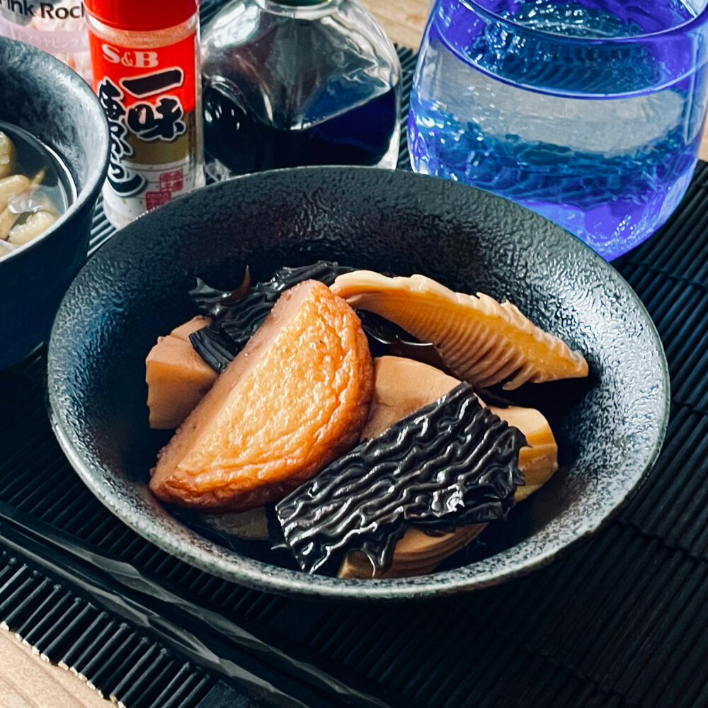 たけのこのあらめ煮