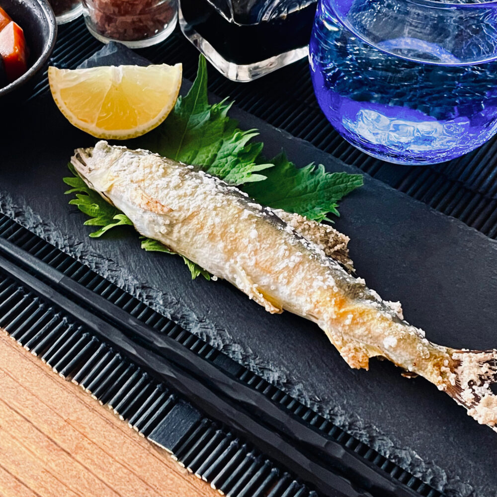 あゆの塩焼き