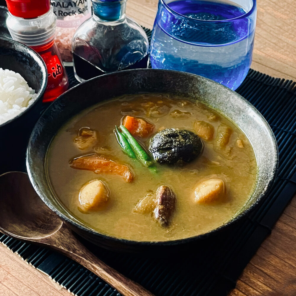 牛肉と里芋の和風スープカレー