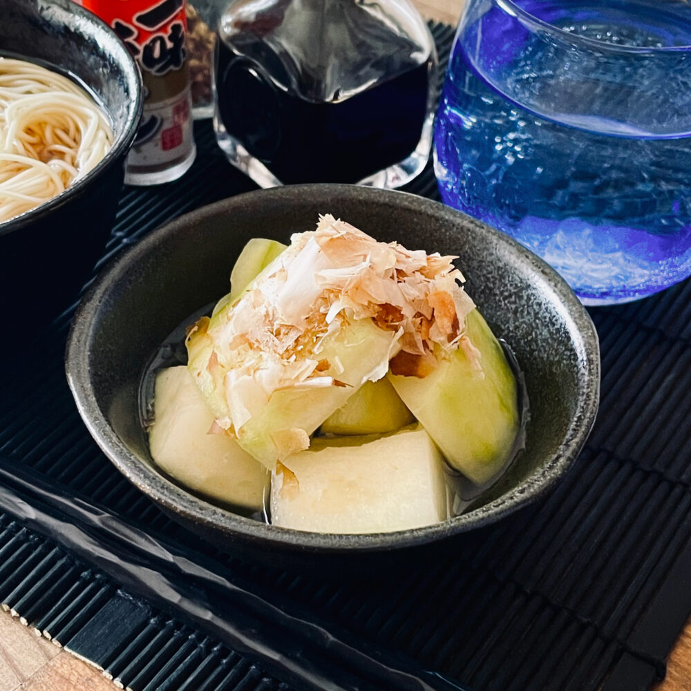 加賀太きゅうりのひすい煮