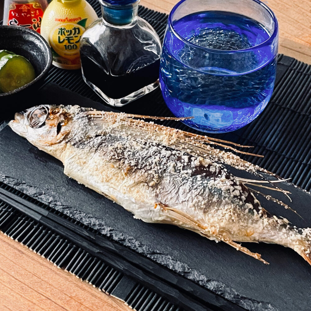 とびうおの塩焼き