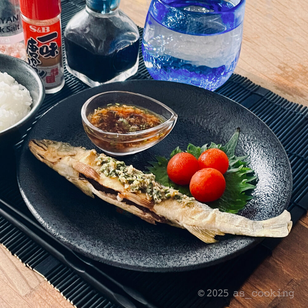 アユの薬味だれ