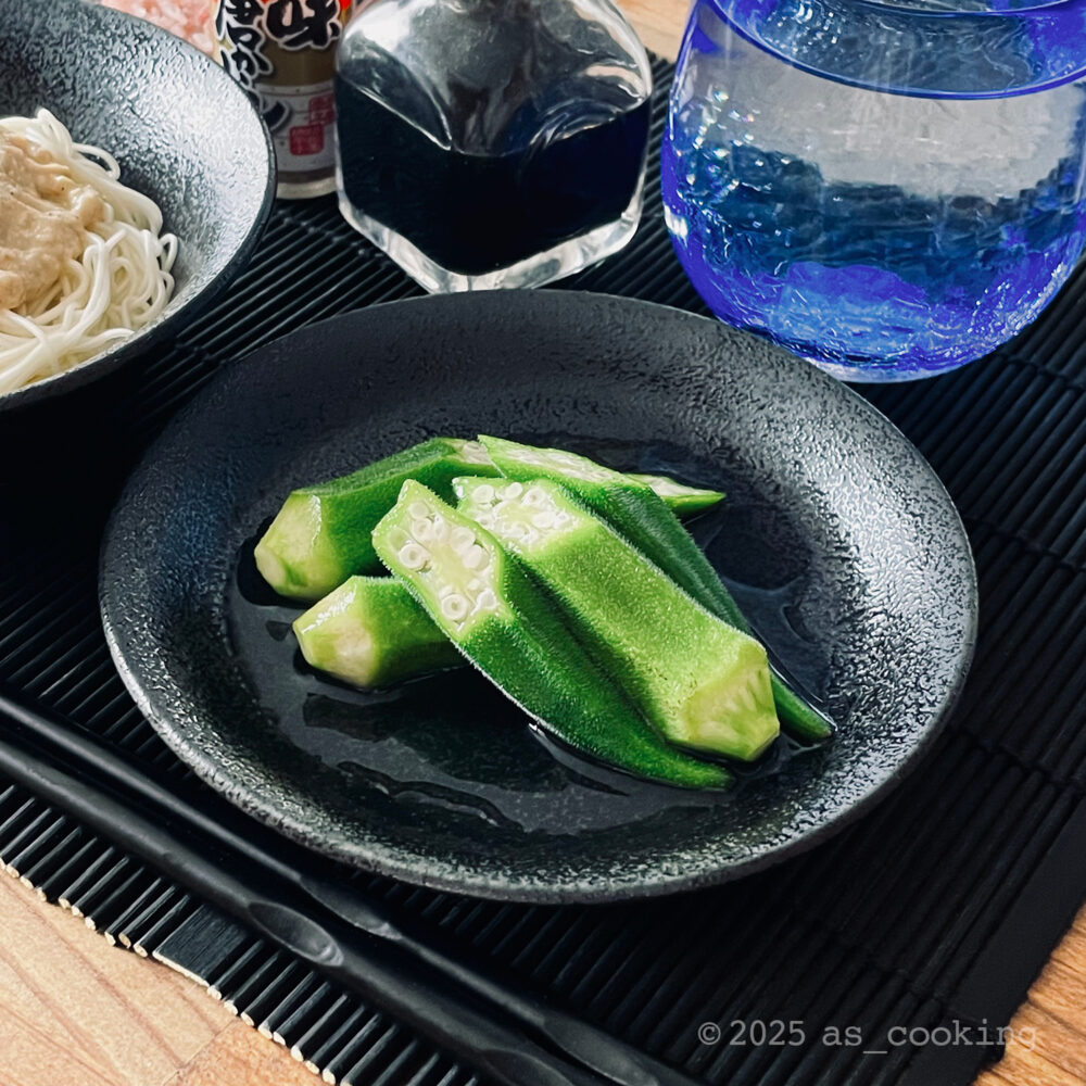オクラのしょっつるひたし