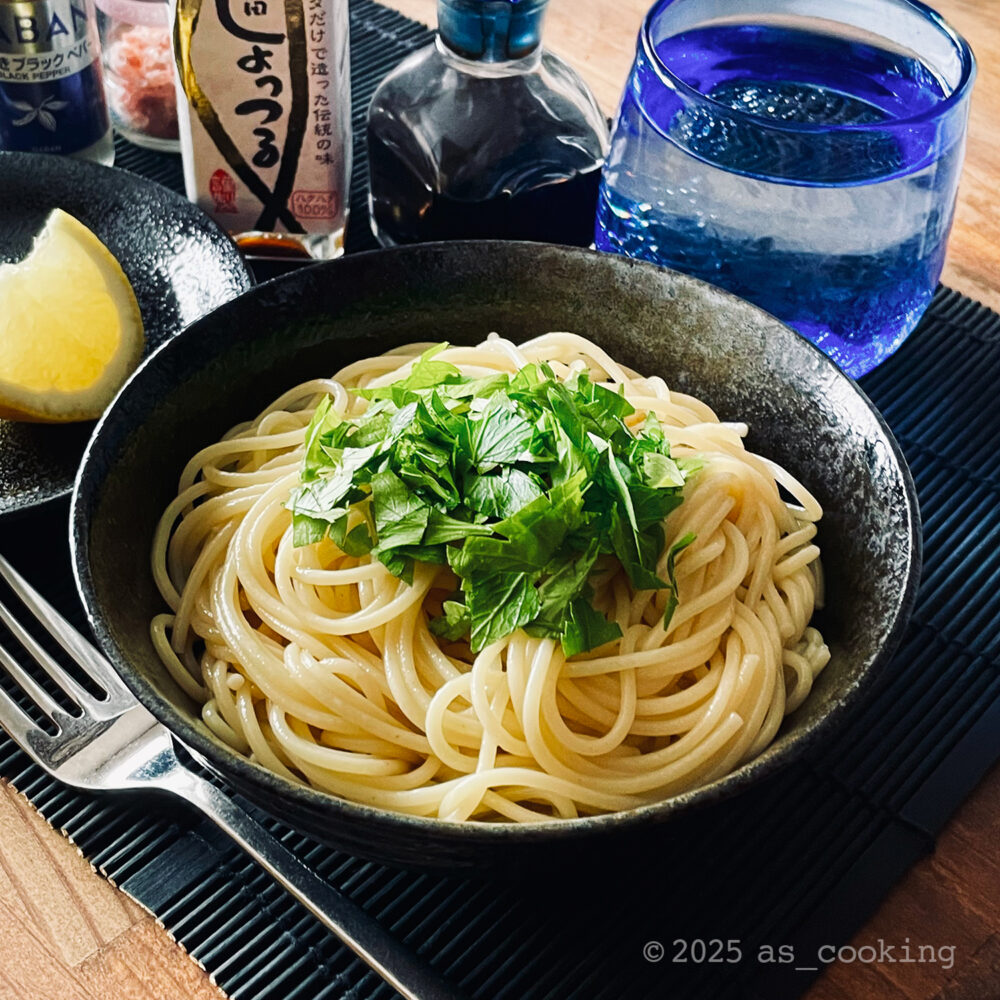 しょっつるパスタ