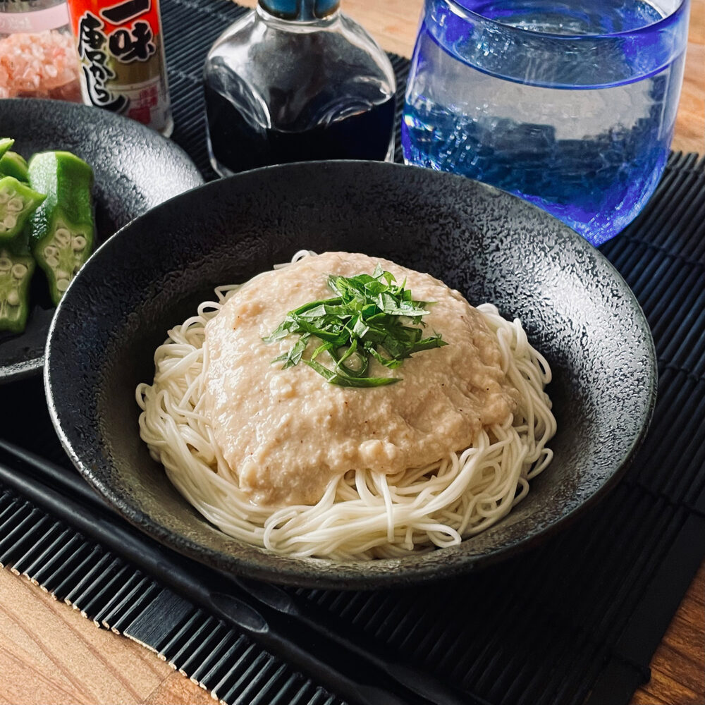 そうめんの豆腐だれ