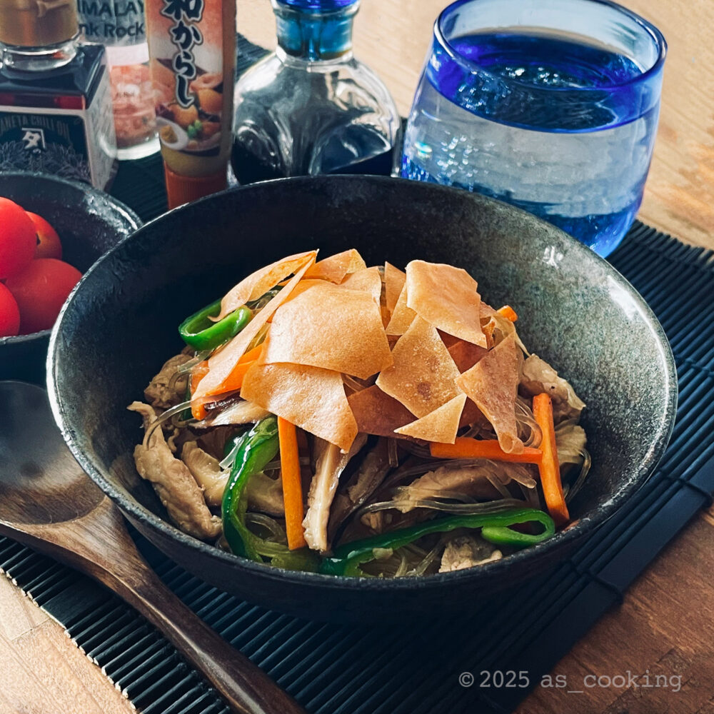 パリパリ春巻き丼