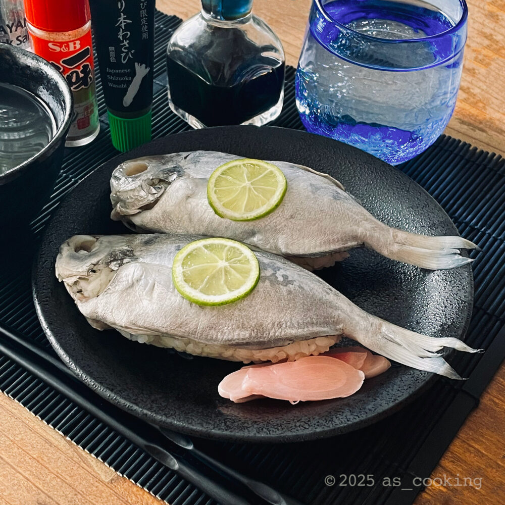 ボウゼの姿寿司