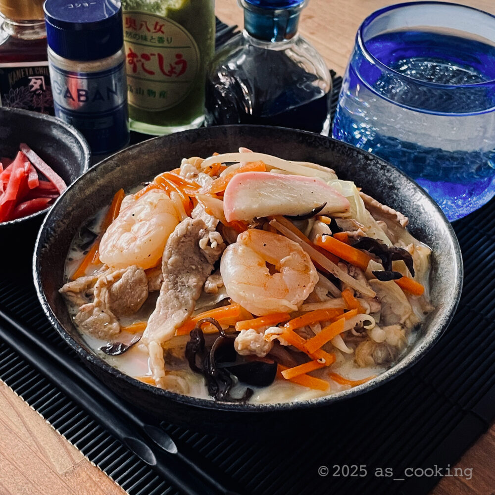 具だくさんのちゃんぽんの写真