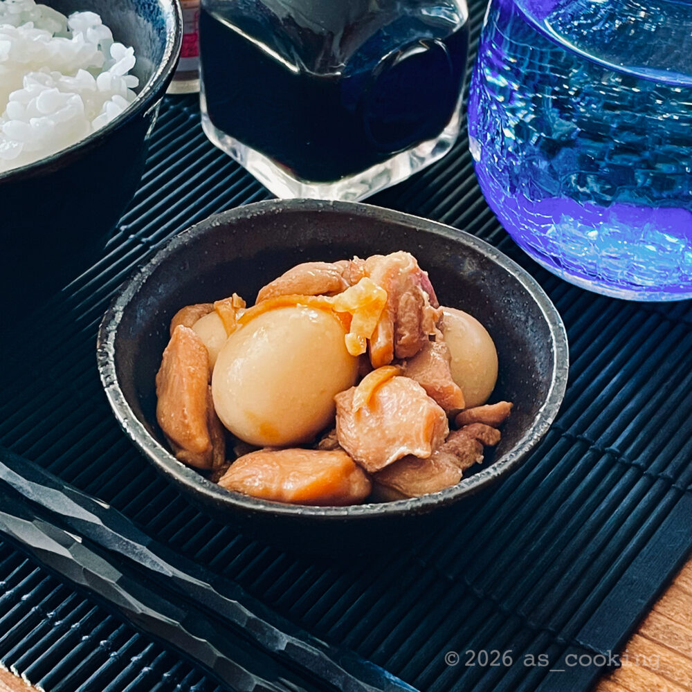 神奈川県横須賀市の給食メニュー とりたま煮