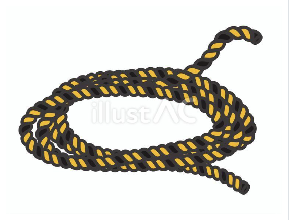 トラロープ(黄×黒)01