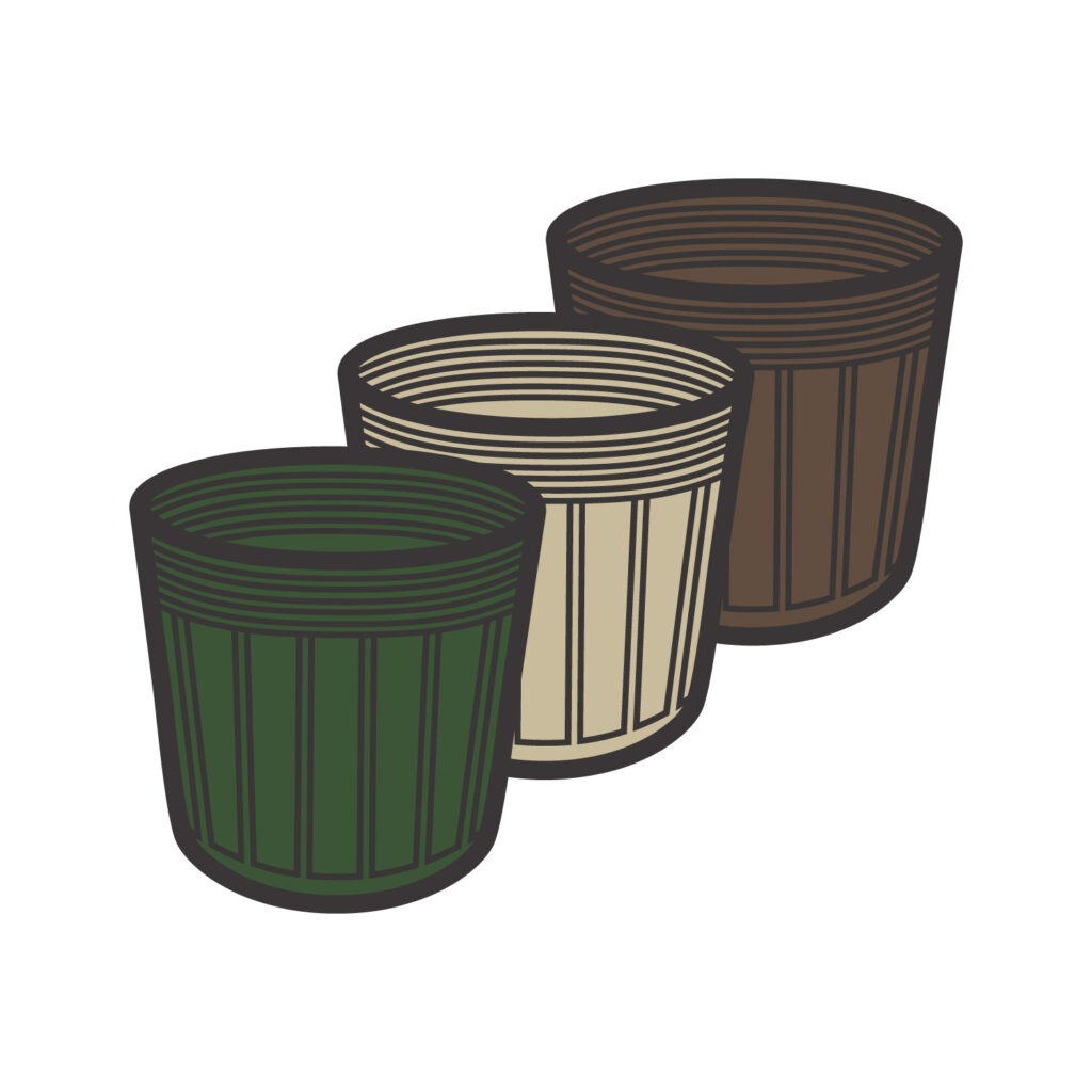 シンプルなガーデンイラスト素材「garden」カテゴリー一覧へ