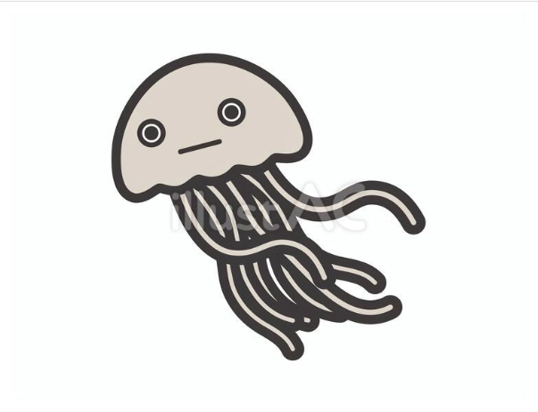 夏のイベント案内や水族館紹介に使えるかわいいクラゲの無料イラスト素材